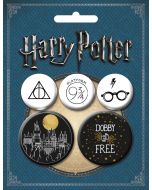 Набор значков. Гарри Поттер (5 шт.) (оф.2)