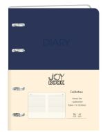 Ежедневник Канц Эксмо на кольцах А5. 136л. Недатир.Joy Book. Синий деним