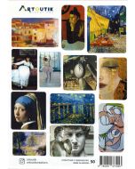 Ինքնակպչուն պիտակ. Արվեստ mix. Կոդ 50