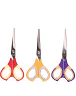 Ножницы 155мм, Centrum пластиковые ручки с каучуковыми вставками, ассорти