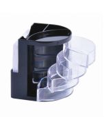 Органайзер Strict настольный, пластиковый, черный