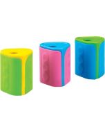 Точилка Centrum пластиковая, 1 отверствие, с контейнером