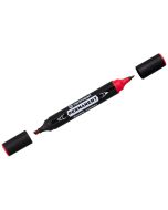 Маркер PERMANENT DOUBLE MARKER 1мм. 1-4 мм. красный