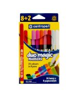 Набор фломастеров DUO MAGIC 8+2цв.