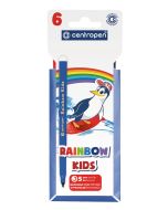 Набор цветных фломастеров RAINBOW KIDS PA 6цв.
