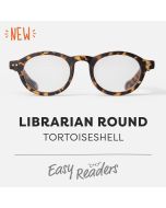 Easy Readers - Librarian Round Tortoiseshell (+2 0)
