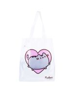 Сумка-шоппер из прозрачного ПВХ. Одно отделение. Pusheen
