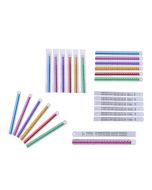 Линейка металлическая, Mazari 20см, с дизайном