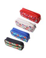 Пенал-косметичка Mazari на молнии 5х8х21см. Ladybugs