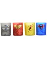 DC Comics. Justice League Glass Candle Set