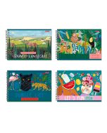 Альбом для рисования А4 евроспираль 48л. Дивный мир