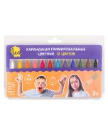 Карандаши цветные Лео Играй 12цв.