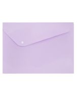 Папка-конверт Expert Complete А4 180мкм. диагональ Trend Pastel. Лиловая