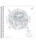Скетчпад 190х190 60л. евроспираль. Soft Touch. Хранительница снов