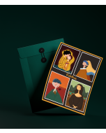 Robillius art.Բացիկներ ծրարով + էջանիշ