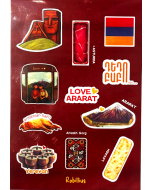 Robillius art. ստիկերների հավաքածու