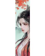 Закладка с резинкой. Маньхуа. Принцесса