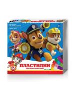 Щенки, пластилин неон 12 цв (180г) MultiArt 