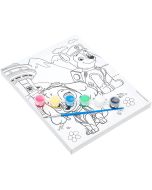 Набор Щенячий Патруль холст для росписи 20х25 см МУЛЬТИ АРТ