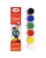 Гуашь Гамма Мультики 6 цв. 15мл