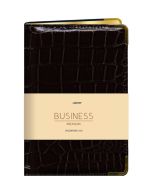 Ежедневник 2026г. А5 176л. Business Premium Lizard. Зеленый 