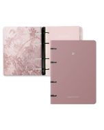 Тетрадь на кольцах А5 120л. Клетка Premium Floreale. Cedar Rose 