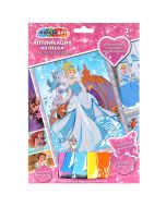 Аппликация песком. Красавица Мульти Арт В Кор.100Шт