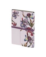 Ежедневник Альт А5 "Flora, Ирисы" на резинке