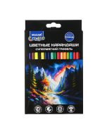 Карандаши цветные Mazari пластиковые 18 цв.