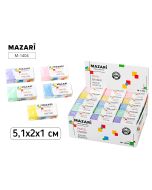 Ластик Mazari Pastel прямоугольный