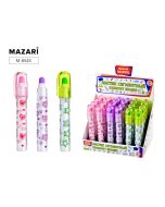 Ластик Mazari сегментный, пласт. корпус