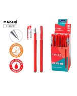 Ручка гелевая Mazari Tinta красная, 0,5мм