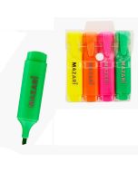 Текстовыделитель Mazari ассорти, 4 цв. 5мм
