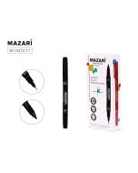 Маркер перманентный двусторонний Expert, Черный