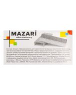 Скобы для степлера Mazari № 24/6, 1000шт., оцинкованные