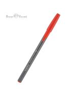 Ручка Альт Шариковая "GripWrite Grey" 0.7 мм Красная