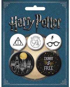 Набор значков. Гарри Поттер (5 шт.) (оф.2)