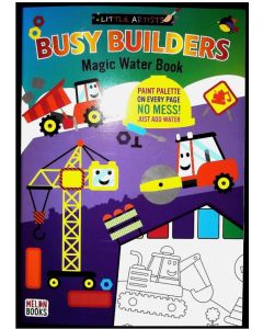 Magic Water Book. Busy Builders