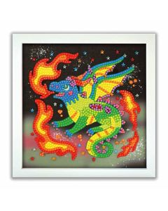 Love Crystals. Create Your Own Sparkly Dragon Art