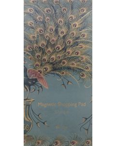 Ashridge. Magnetic Shopping Pad. Peacock