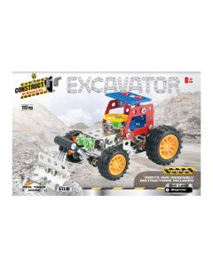 Bms Construct It Kit - Excavator - 117 Pcs