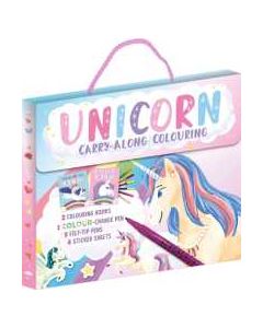 Unicorn Carry-Along Colouring