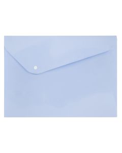 Папка-конверт Expert Complete А4 180мкм. диагональ Trend Pastel. Васильковая