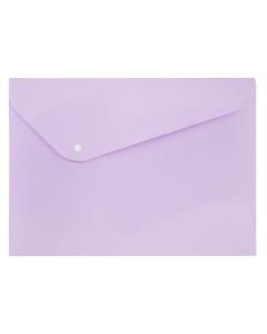 Папка-конверт Expert Complete А4 180мкм. диагональ Trend Pastel. Лиловая