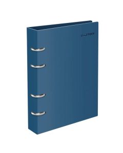 Тетрадь на кольцах А4 80л. Клетка Naval