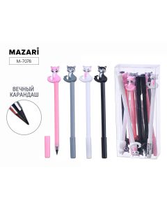 Карандаш вечный Mazari Кошечки