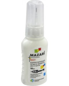Корректирующая жидкость Basy, 10мл "2 в 1"
